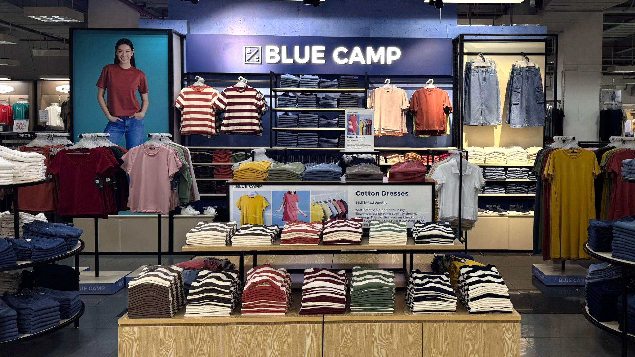 Blue Camp Display