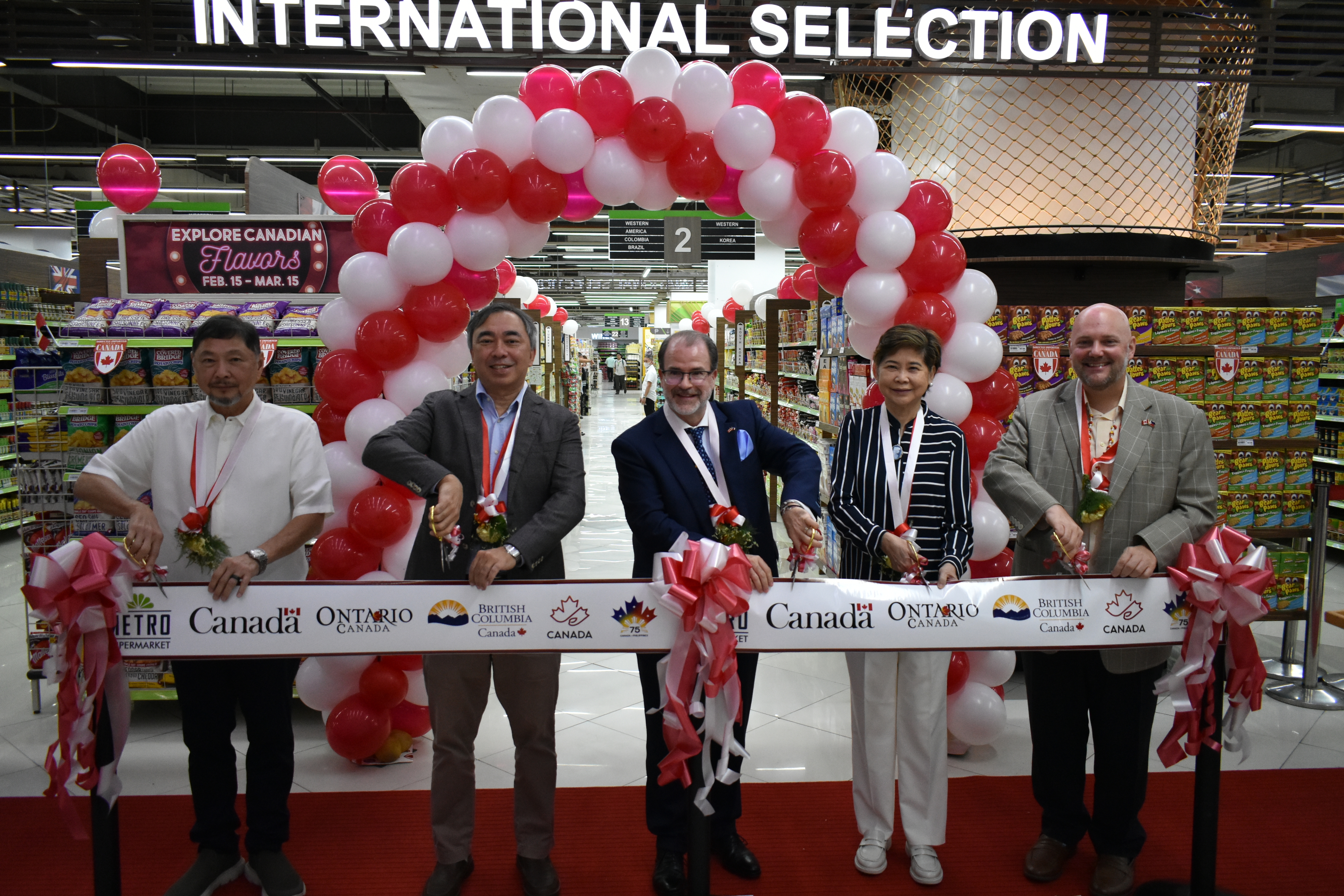 Explore Canadian Flavors launch in Metro Supermarket Ayala Center Cebu
