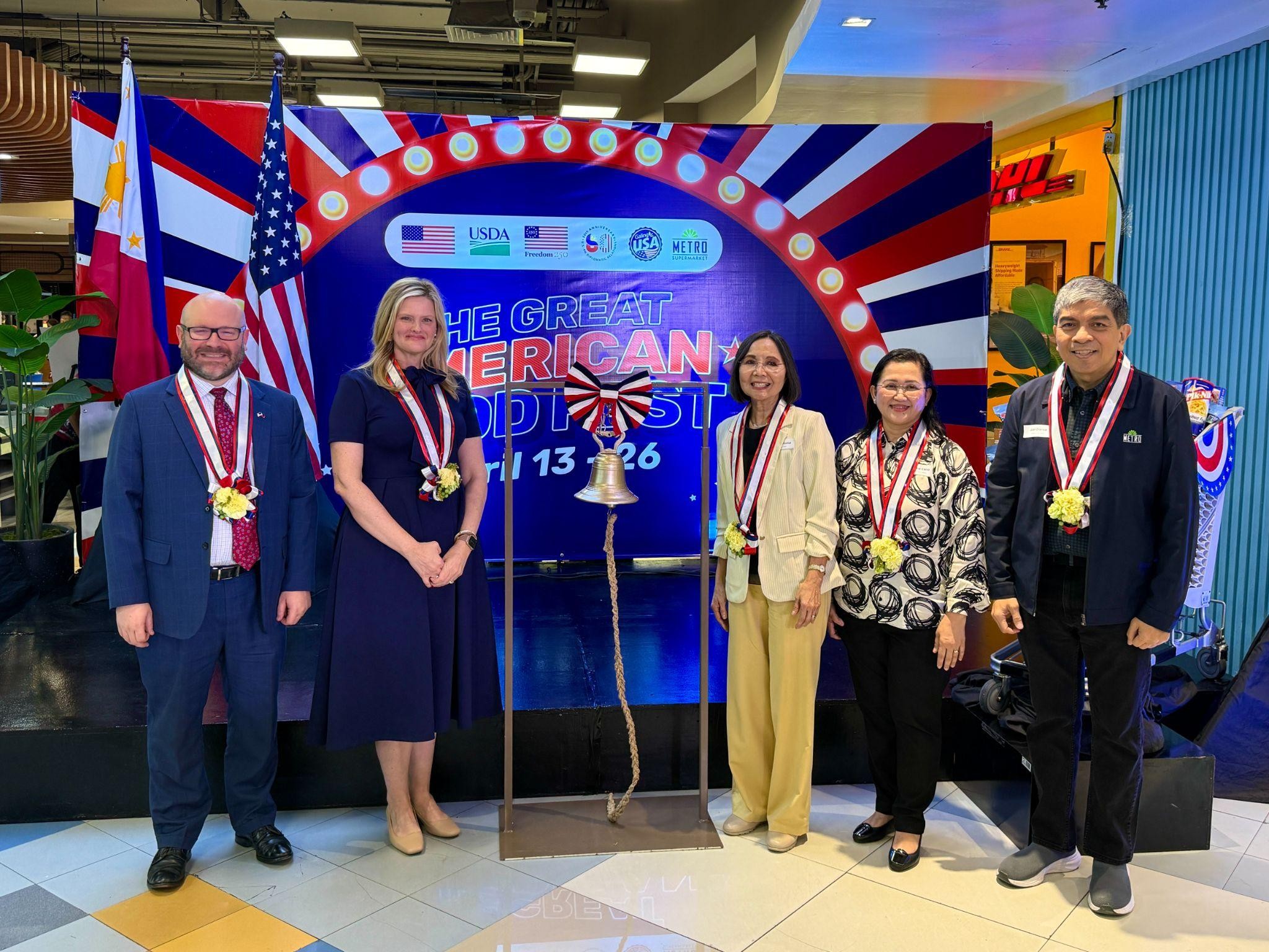 Metro Retail, U.S. Embassy mark 80 years of PH–U.S. ties with The Great American Food Fest
