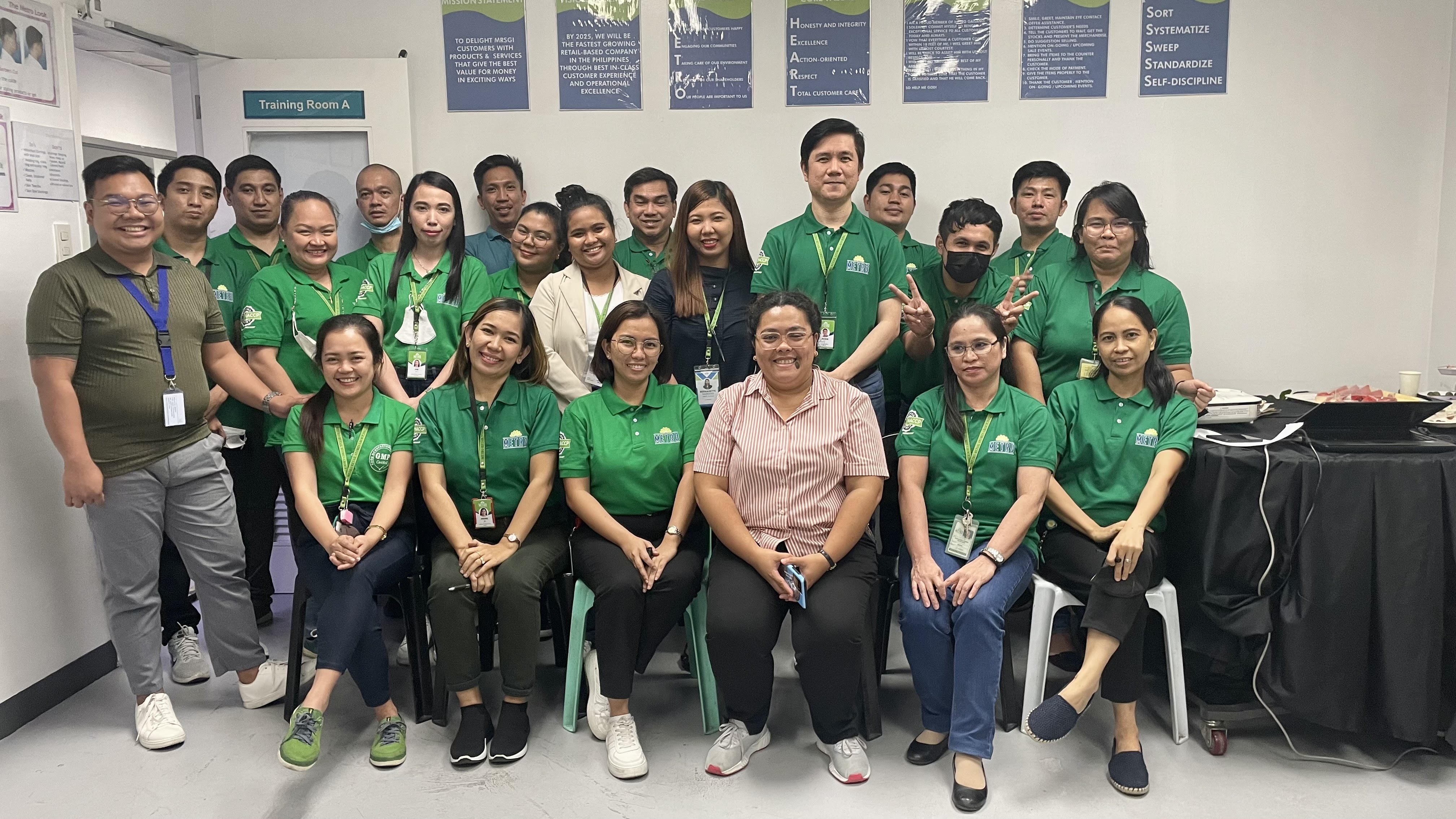 Metro Retail maintains safety standards with GMP, HACCP Maintenance at Metro Alabang Town Center