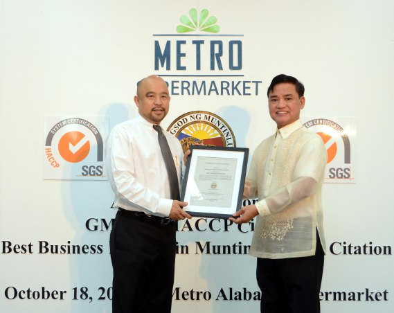 METRO Supermarket awarded Best Business Practice Award
