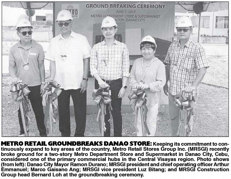Metro Retail Groundbreaks Danao Store