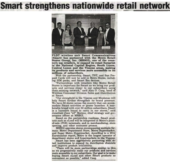 Smart strengthens nationwide retail network