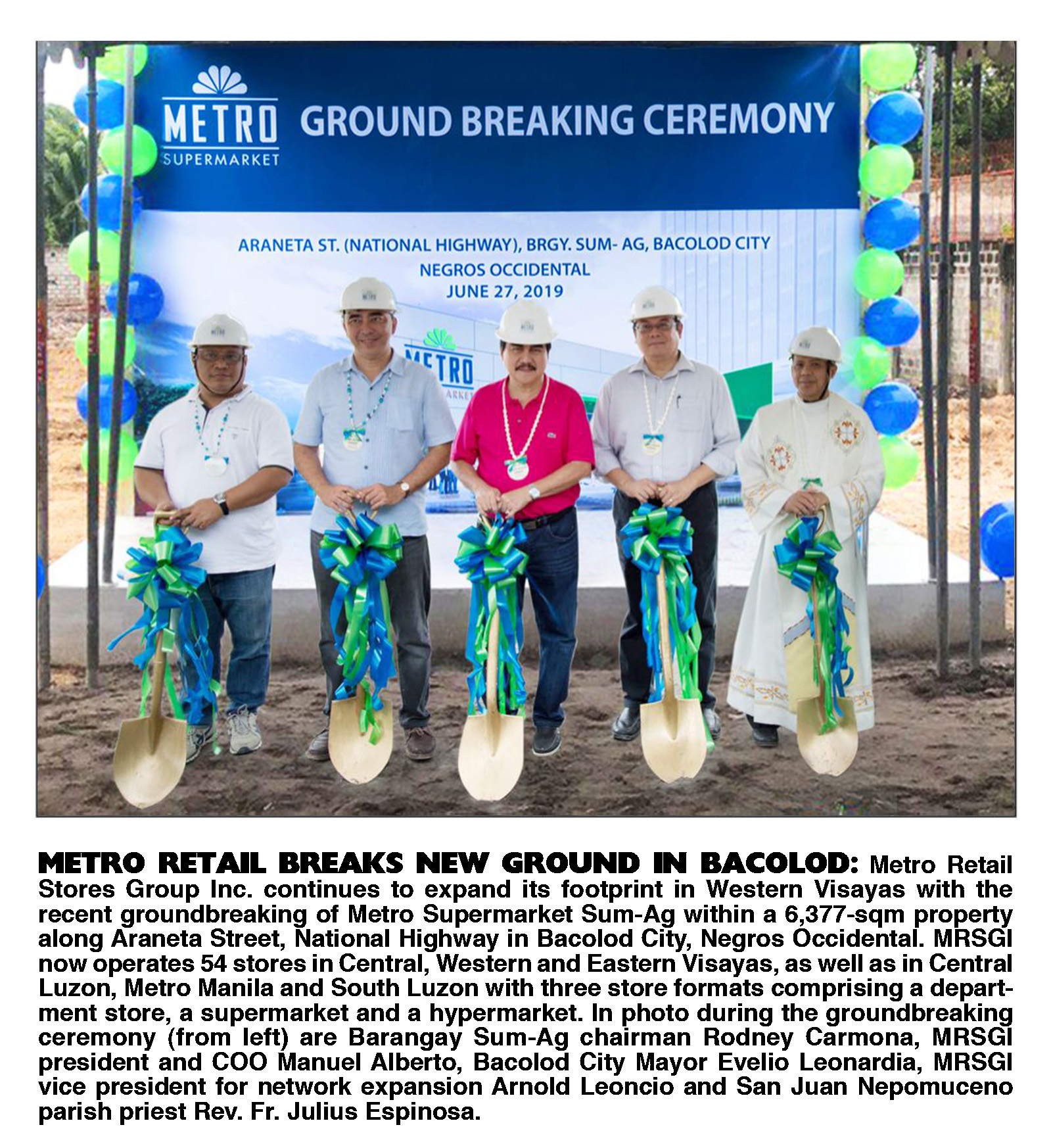 Metro Retail Breaks New Ground in Bacolod The Philippine Star Sunday