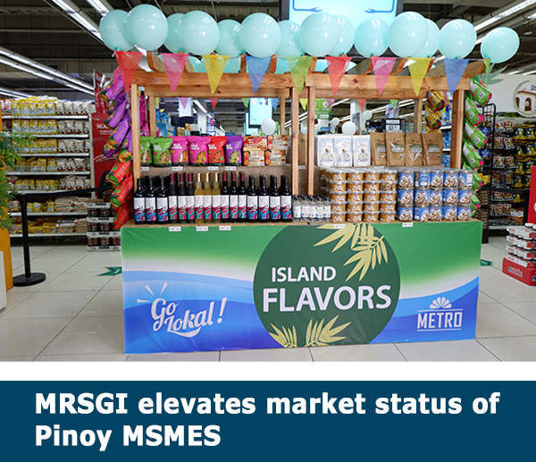 MRSGI elevates market status of Pinoy MSMES